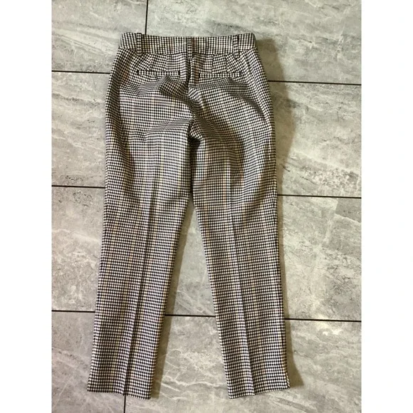 Talbots Hampshire Ankle Pants Houndstooth Women's Size 0P Petites - Picture 3 of 6